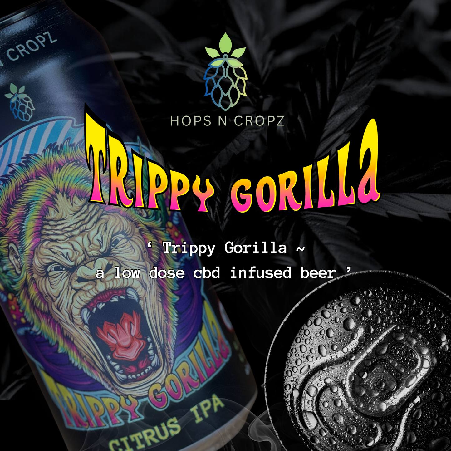 Trippy Gorilla 4 Pack - 440ml can